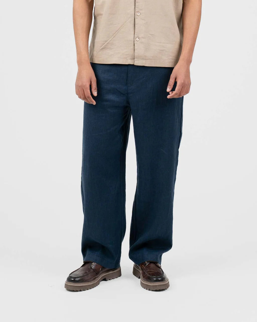 SECOND HAND BAGGY HEAR PUBS NAVY – XXS/26