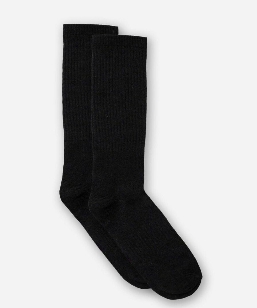 3-pack socks / long black