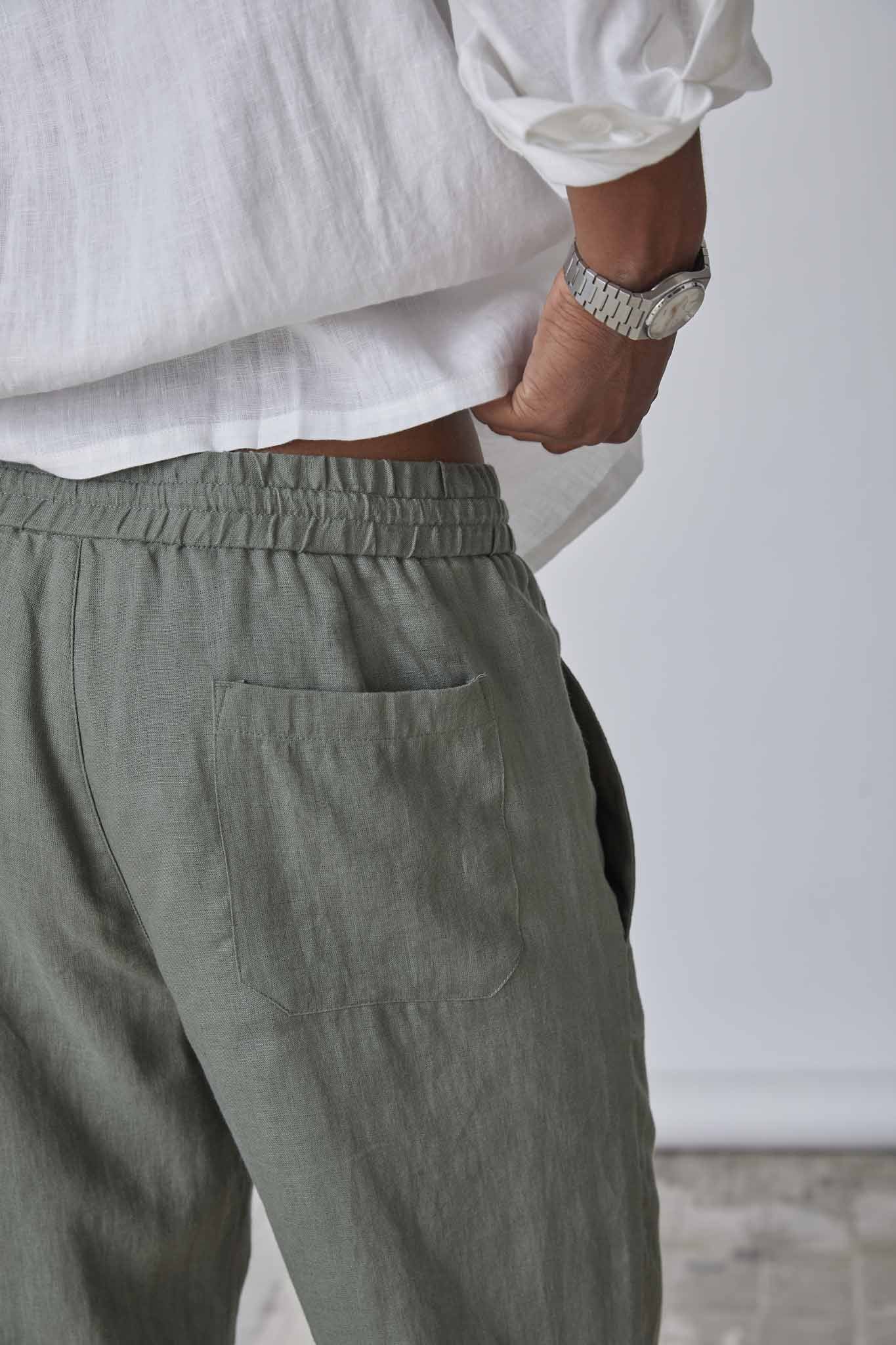 Second Hand Hearing Pants Army – S