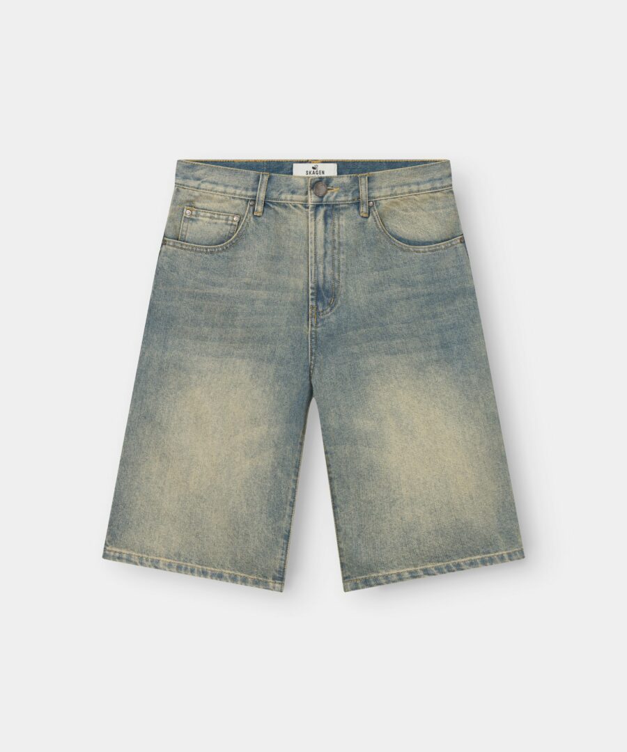 Jorts Light Blue Vintage Wash