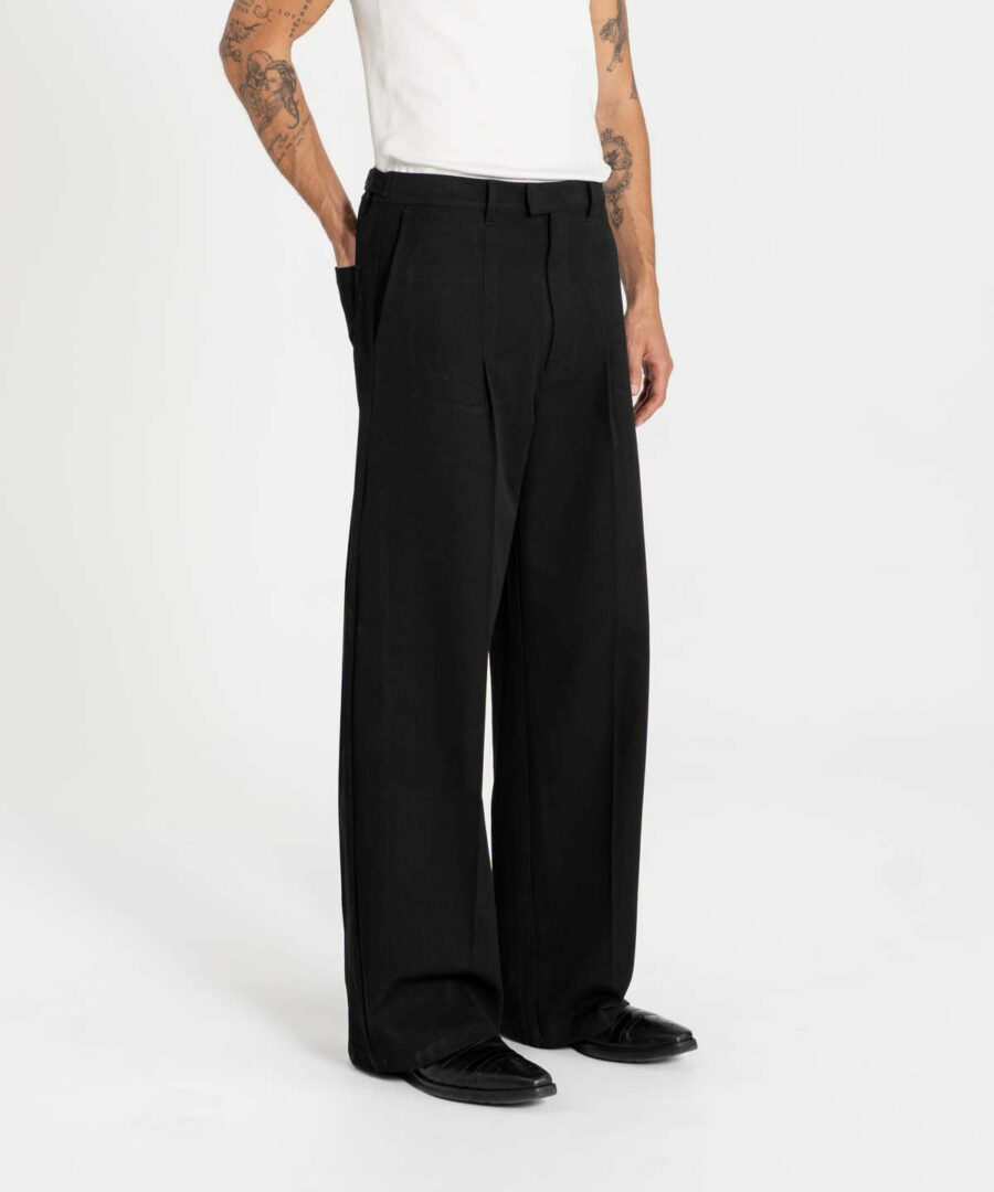 Baggy Suitpants Black