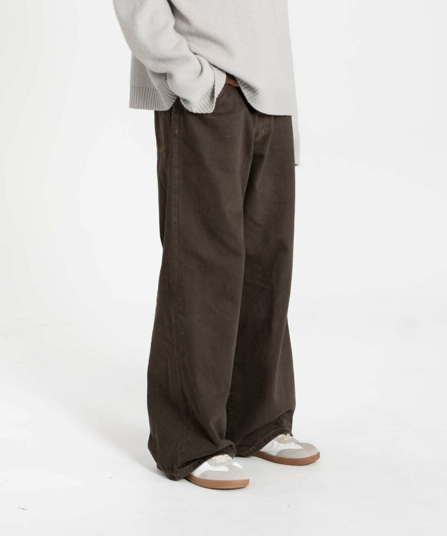 Extra Baggy Denim Brown