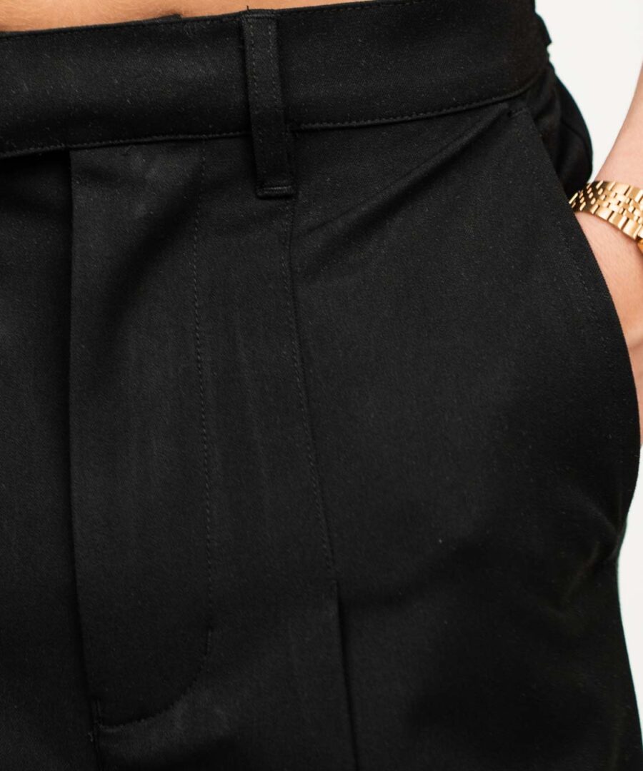 Baggy Suitpants Black