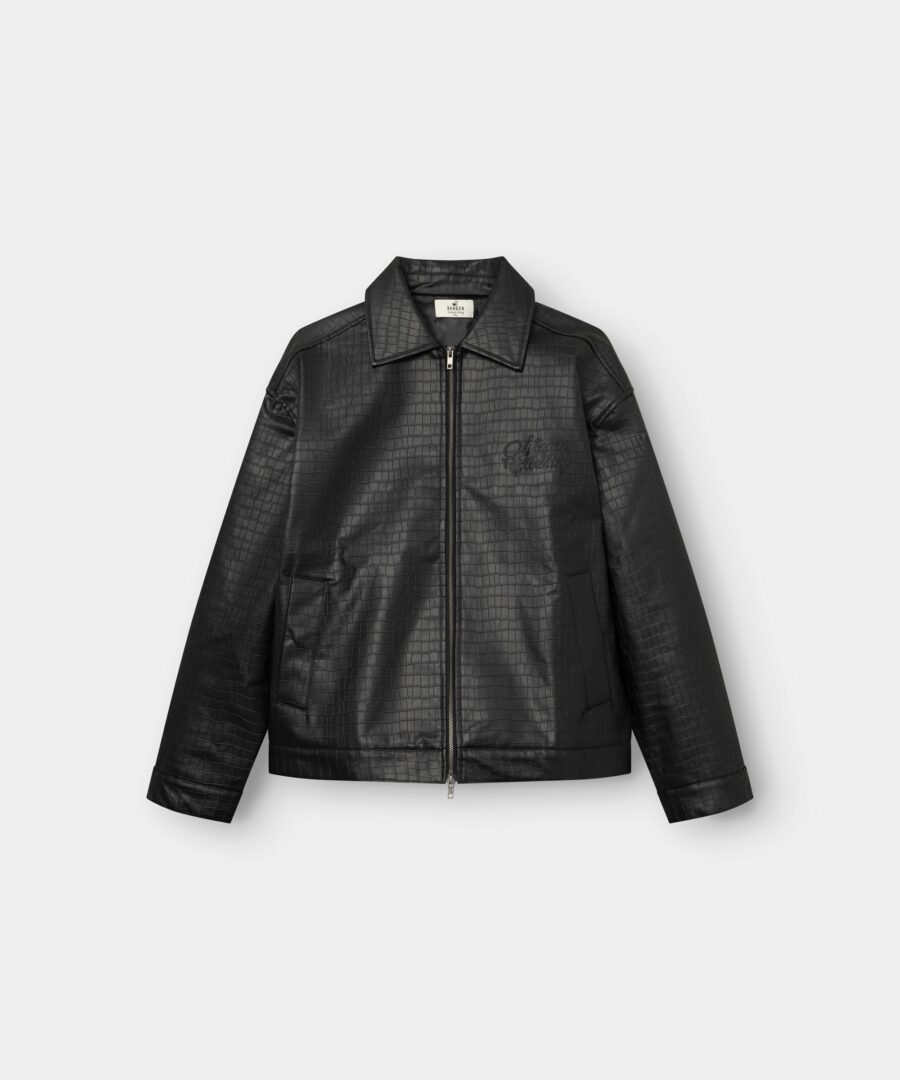Croc Jacket Black