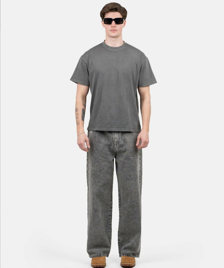 Blank T-Shirt Washed Gray