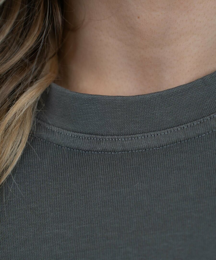 Blank T-Shirt Washed Gray