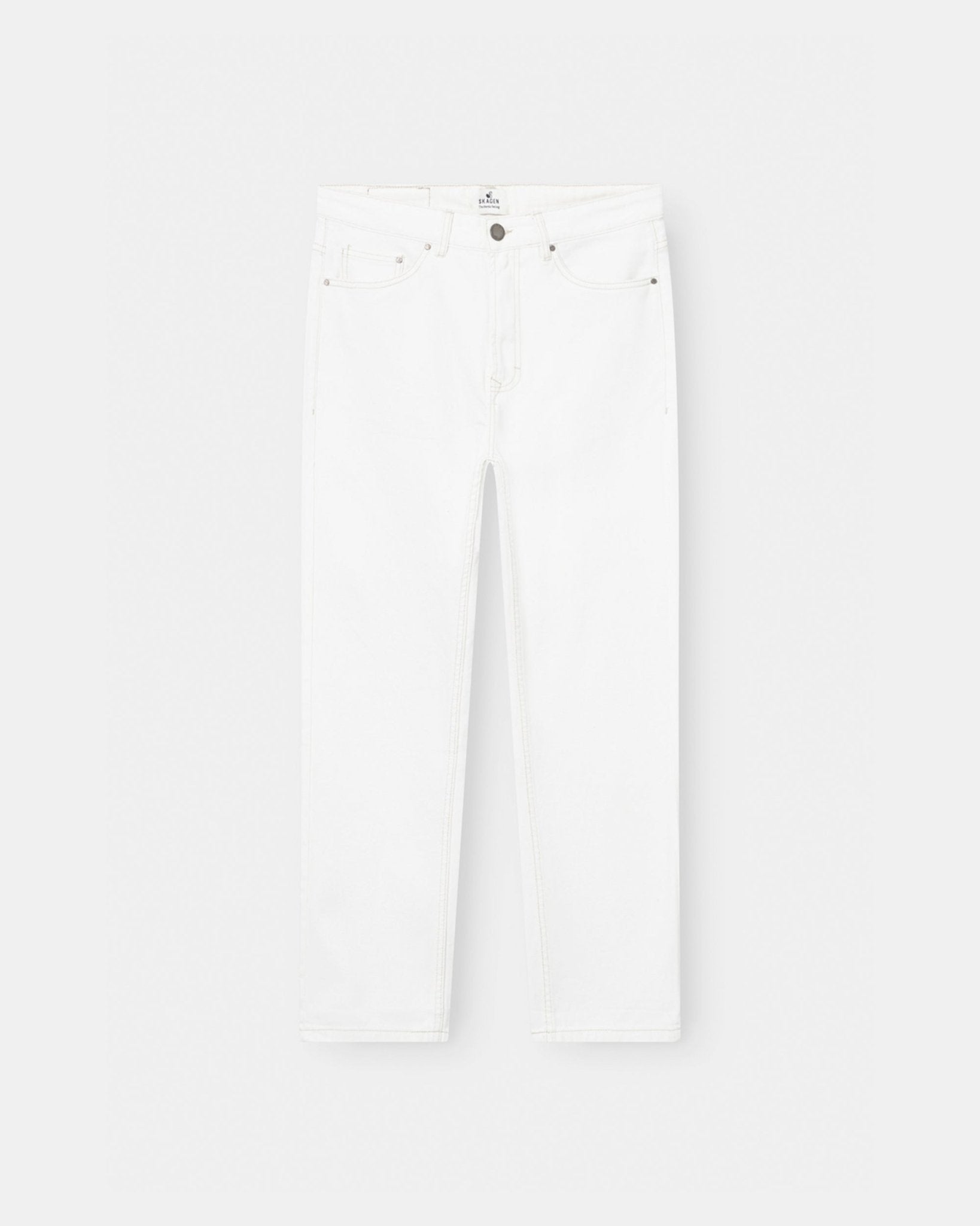 Regular denim jeans white
