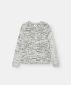 Heavy Knit Structured Gray