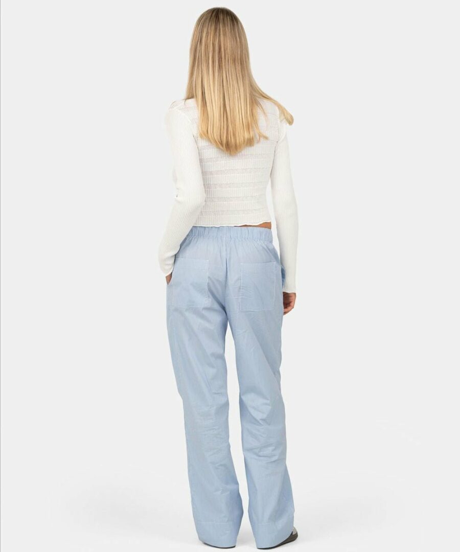 Pajama's pants blue striped