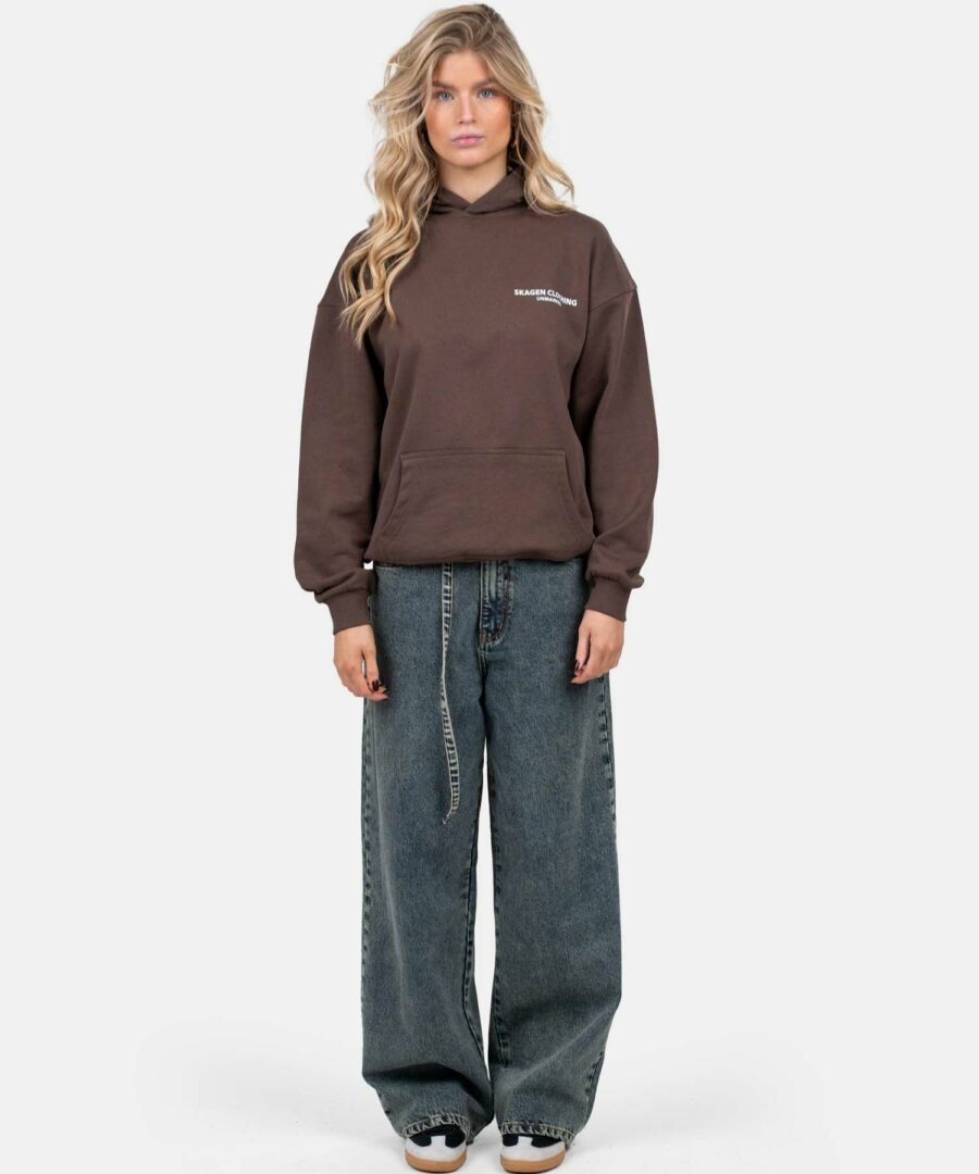 Unmarked Hoodie Brown