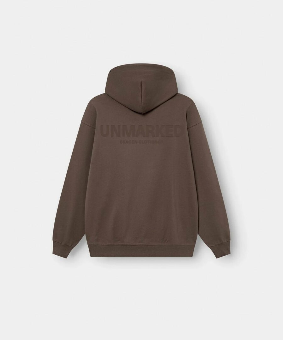 Unmarked Hoodie Tone-On-Tone Brown